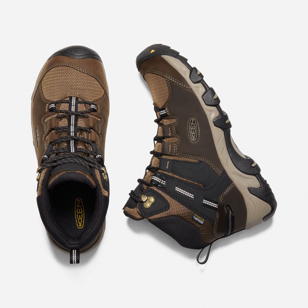 Keen Outdoor Bot Erkek Kahverengi - Steens Deri Waterproof - Türkiye NKHL38462